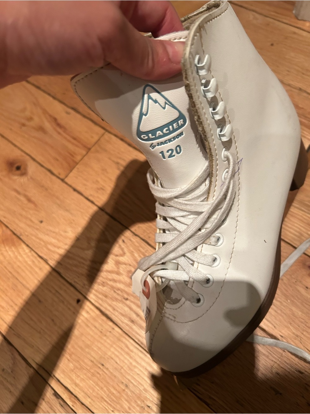 Glacier by Jackson Women's White Figure Ice Skates size 4 - Picture 5 of 5